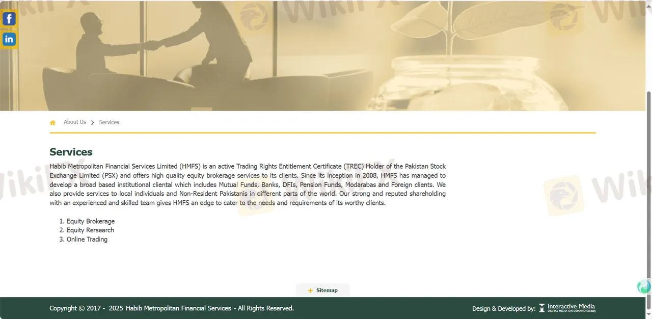 HMFS services