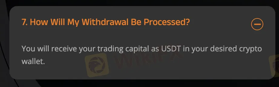 Deposit and Withdrawal