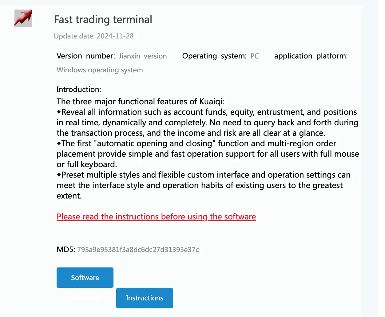 Plateforme de trading Plateforme de trading