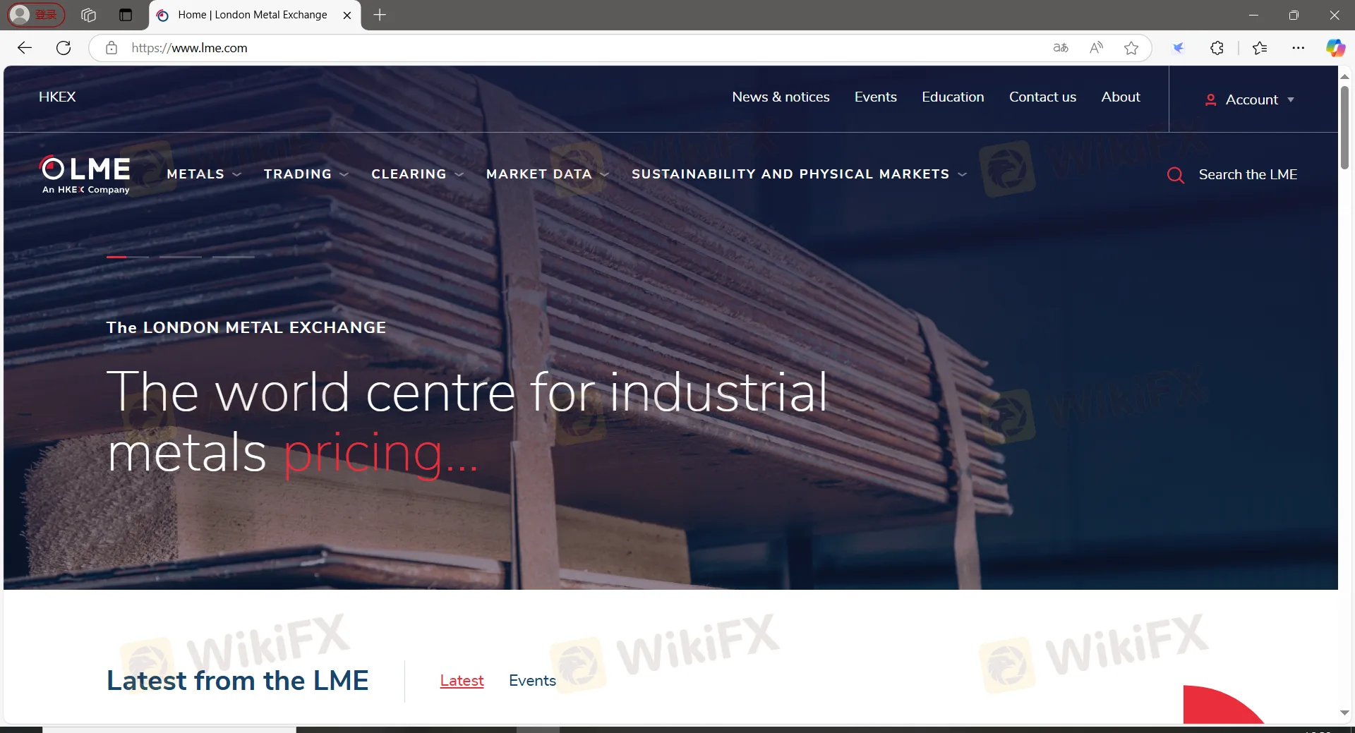 LME 信息 LME 信息