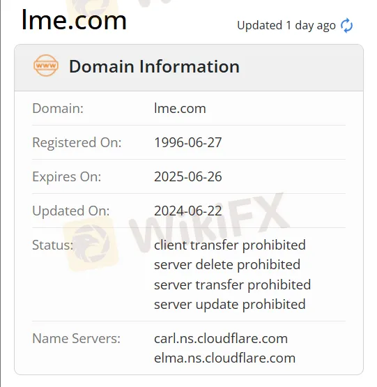 LME 域名 LME 域名