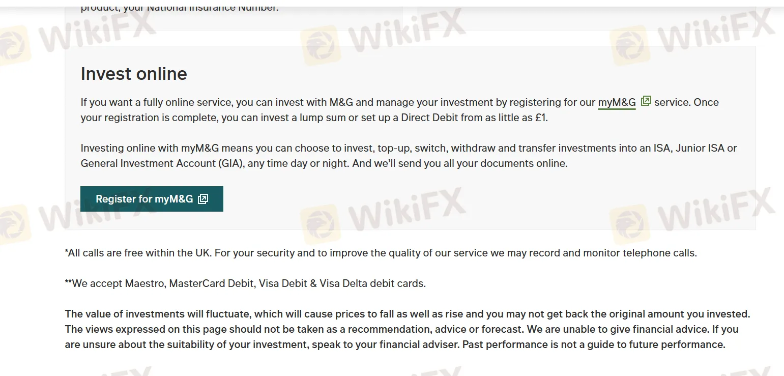 Deposit and Withdrawal