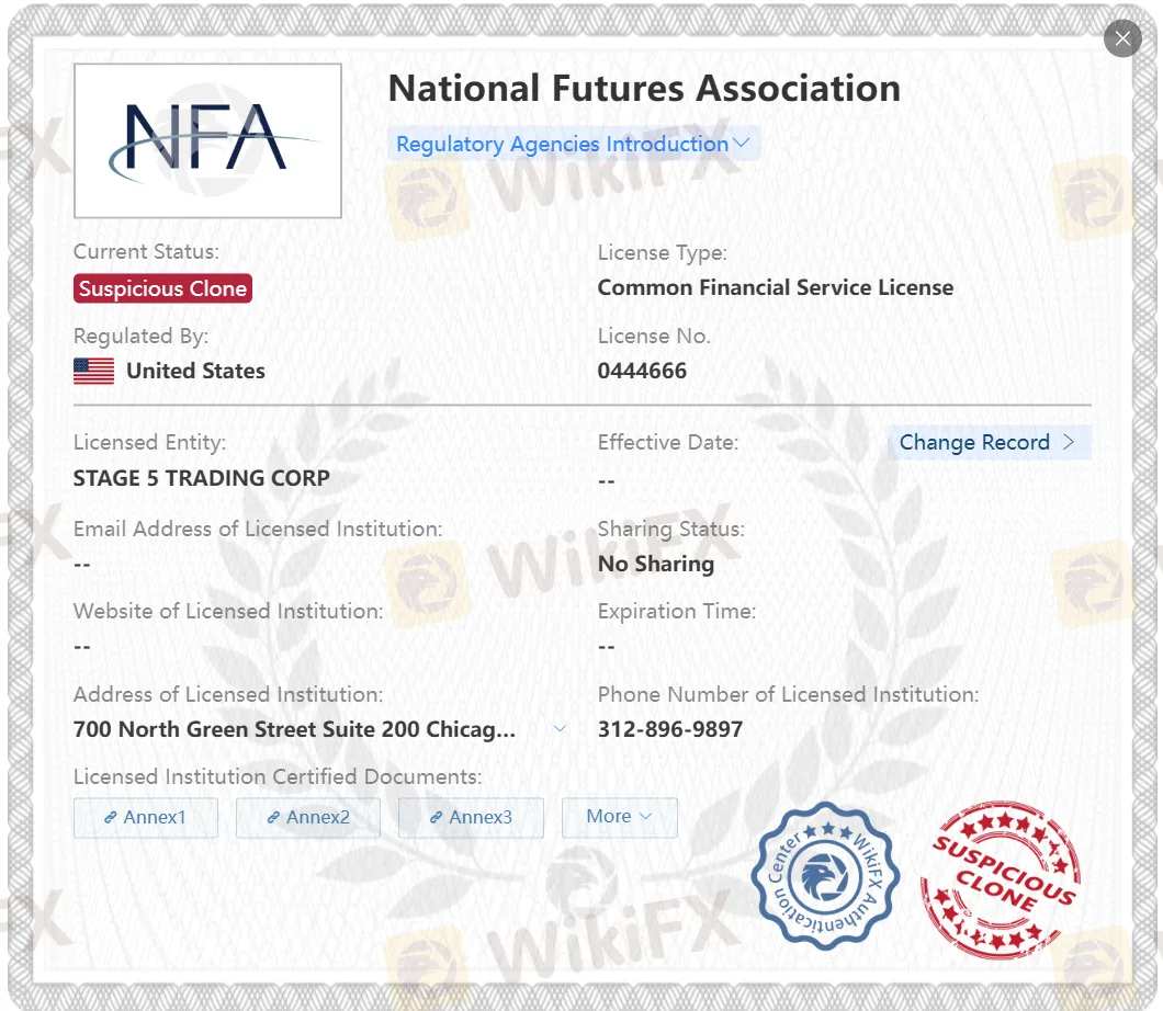 Suspicious Clone NFA license