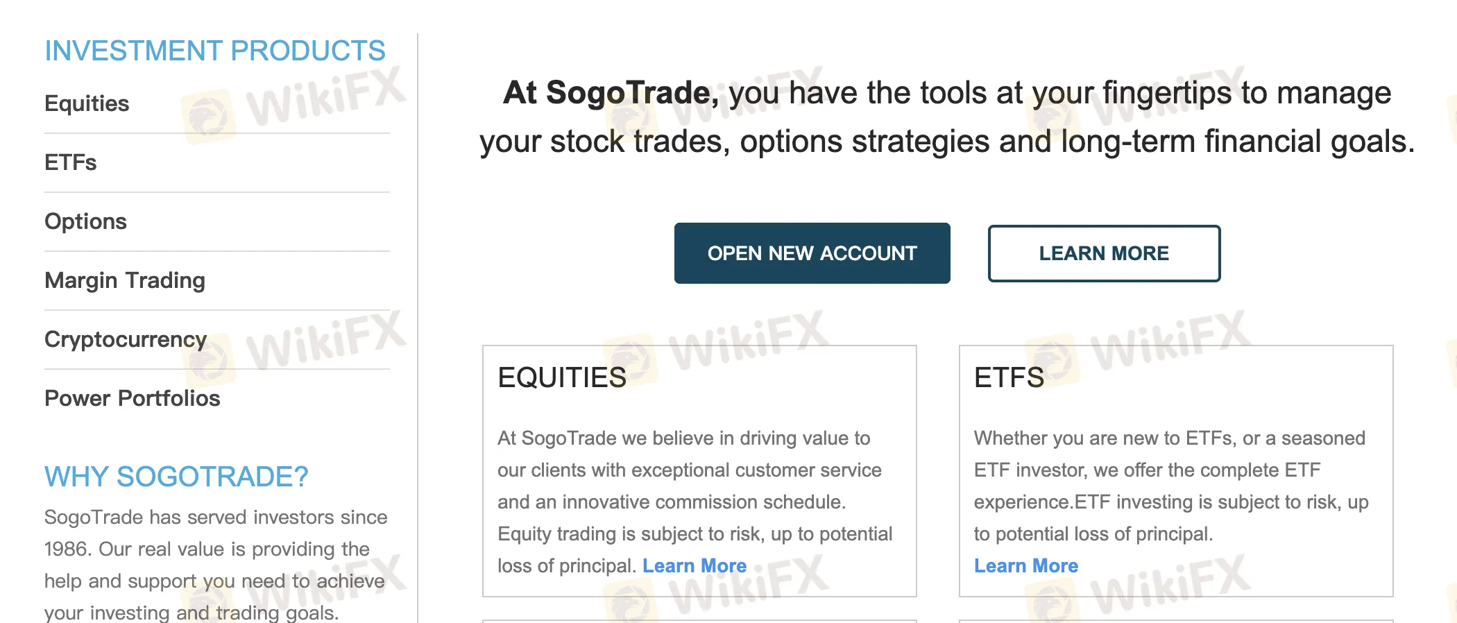 ¿Qué puedo negociar en SogoTrade?