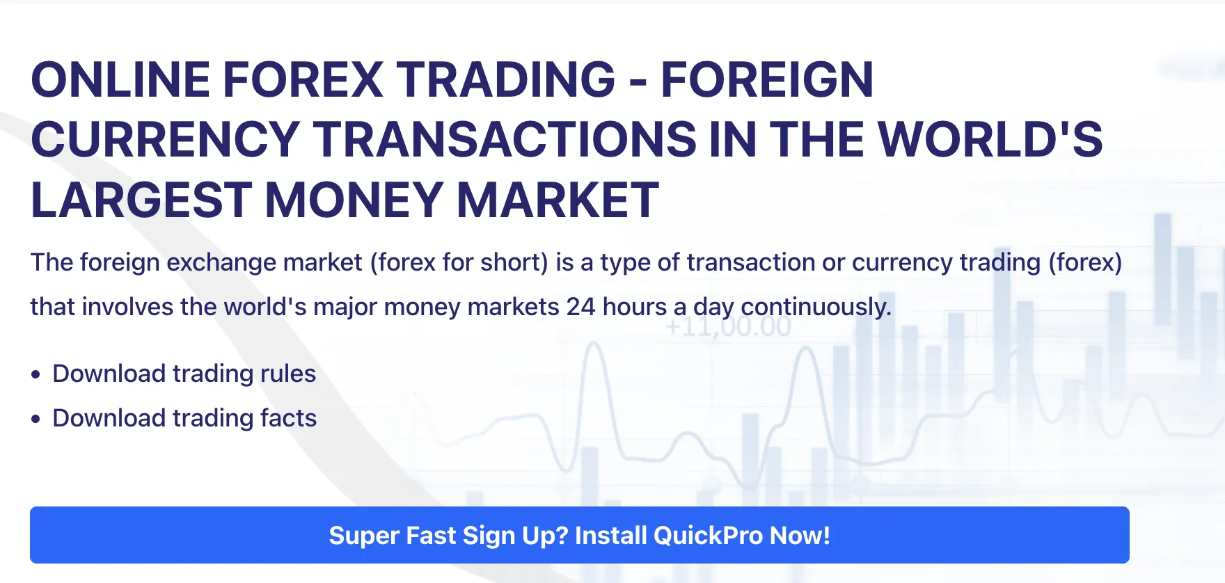 FOREXimf可以交易什麼？