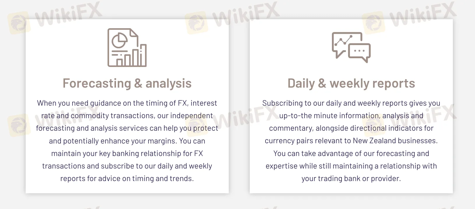 Forex Limited サービス