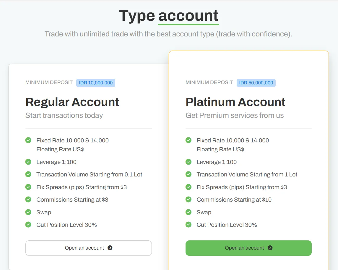 Account Type Account Type