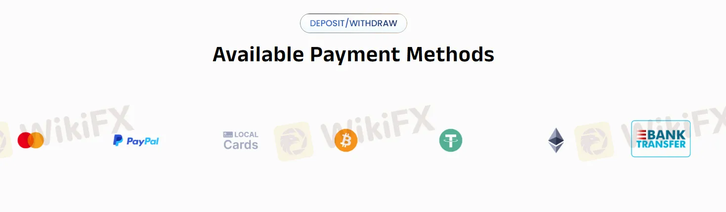 Deposit and Withdrawal