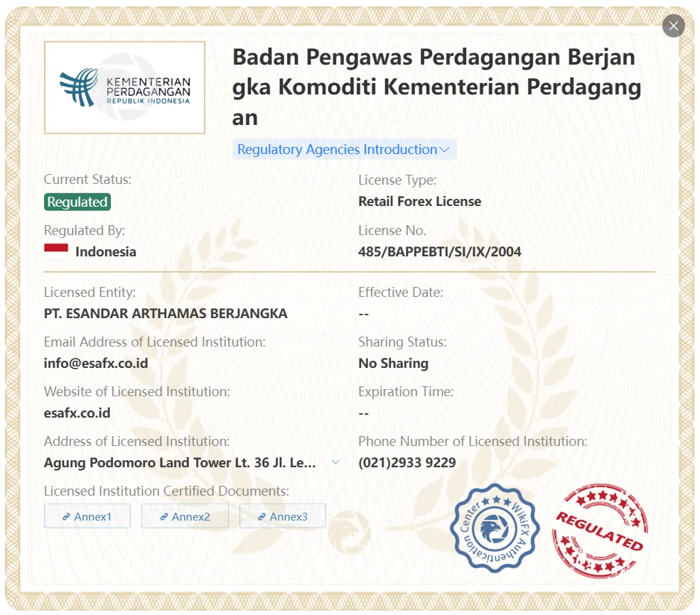 EsaFX license EsaFX license
