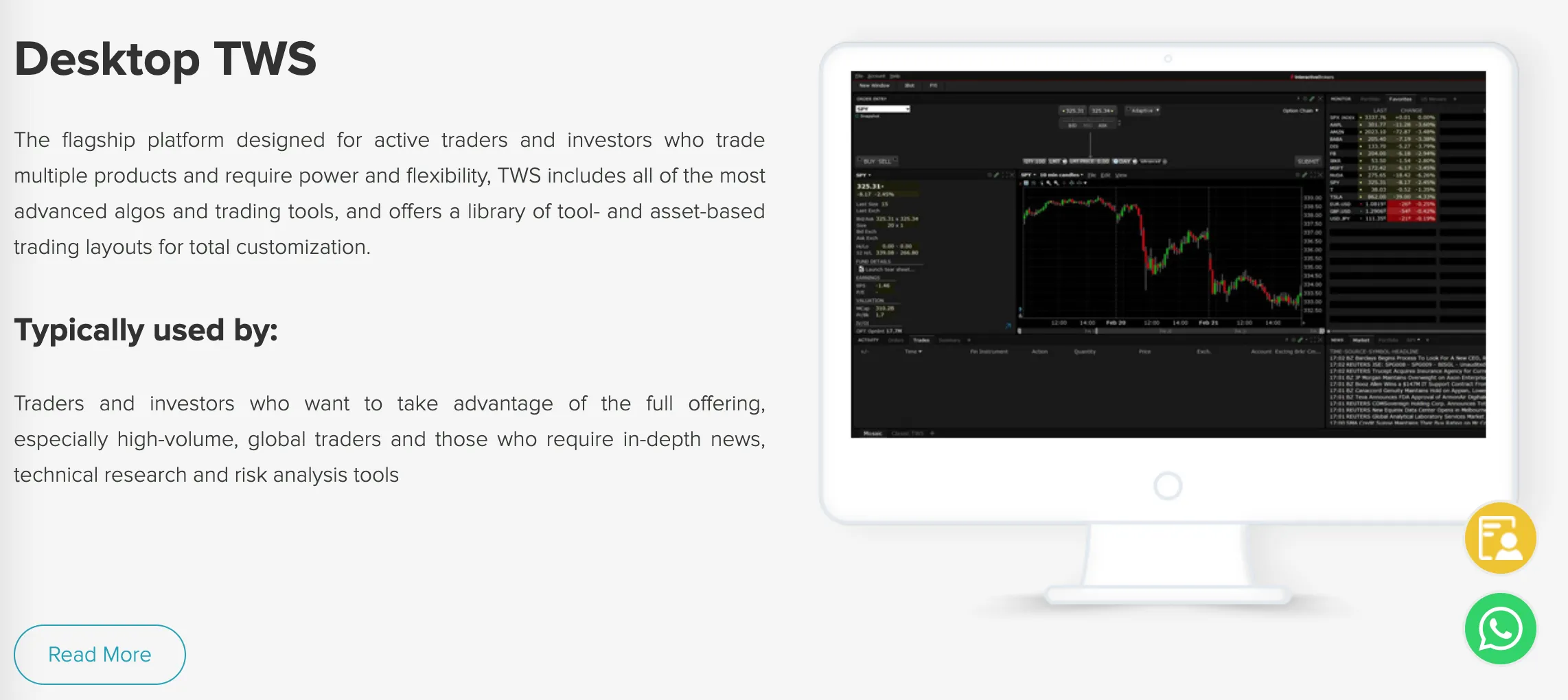 Plateforme de trading Plateforme de trading