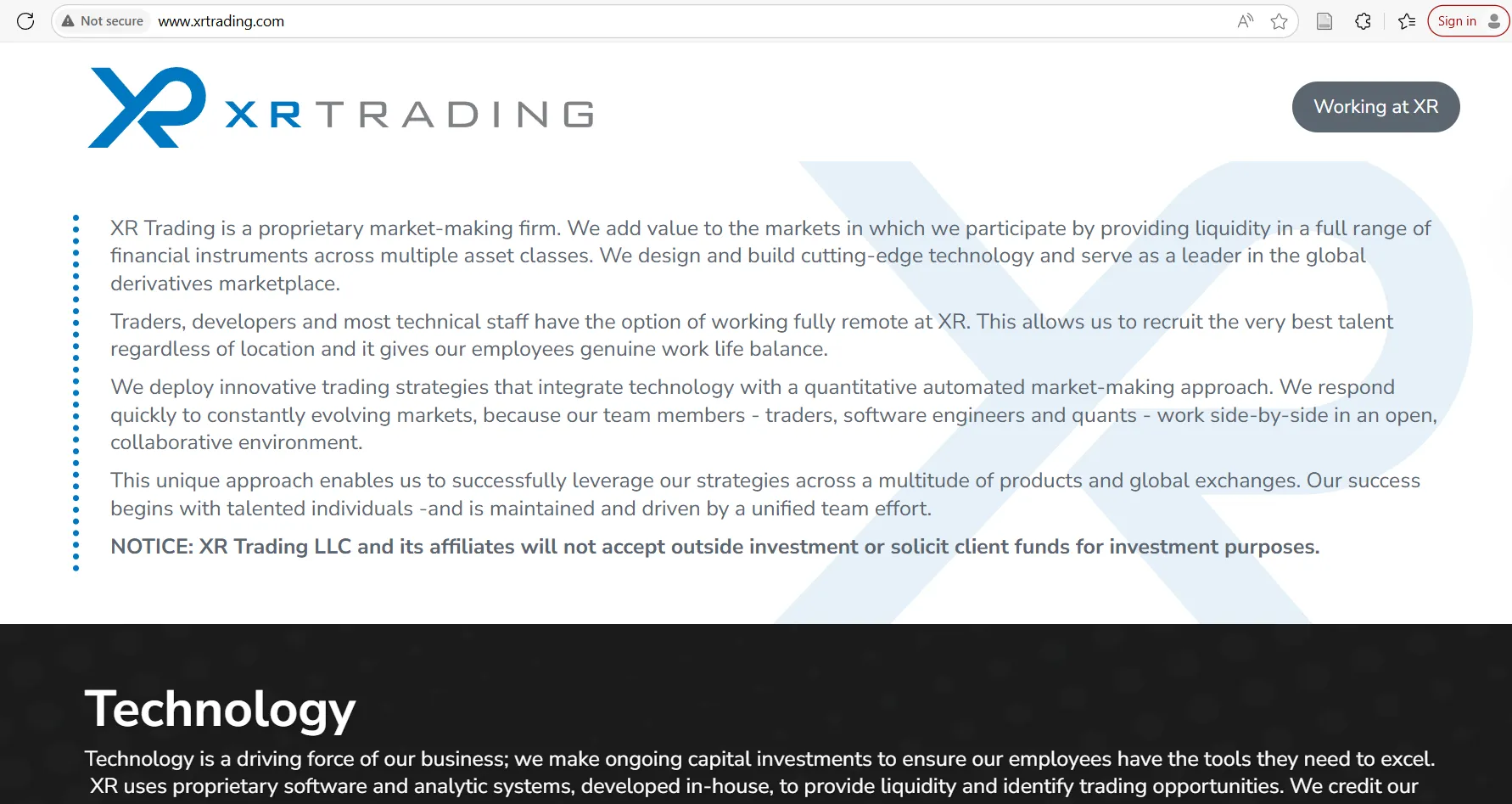 XR Trading ข้อมูล XR Trading ข้อมูล