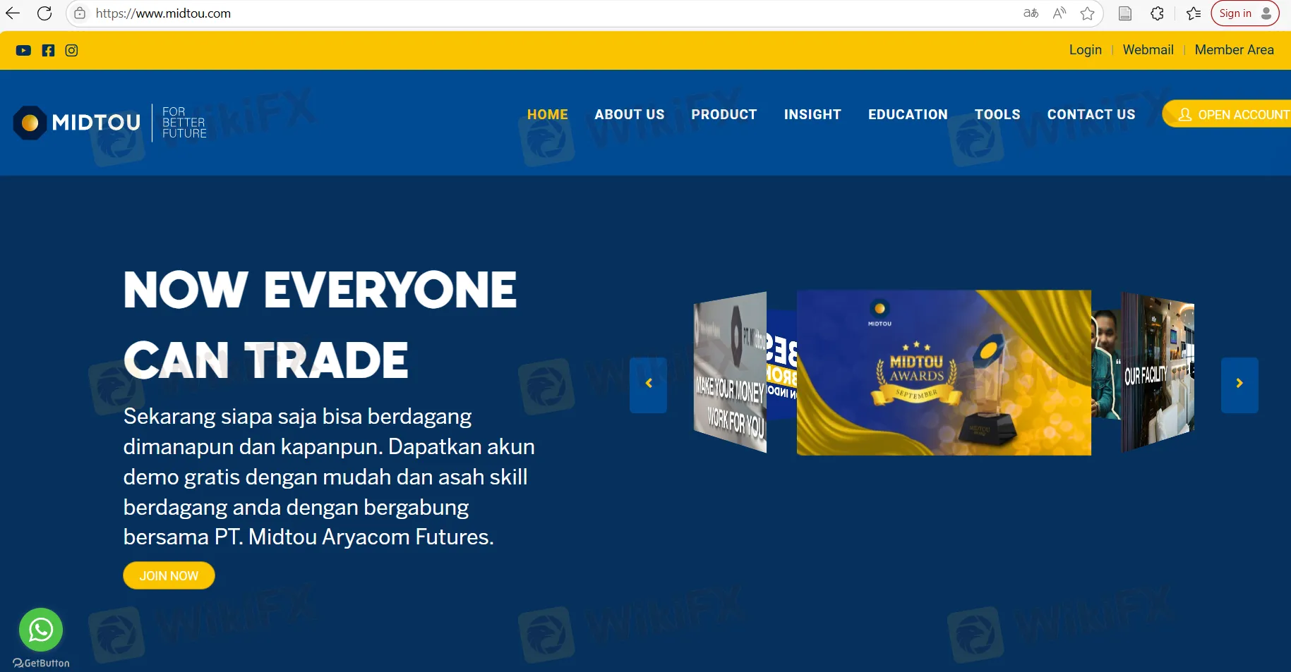 Midtou Aryacom Informações