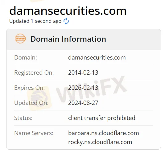 Daman Securities domain