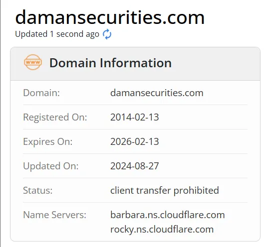 Daman Securities نطاق Daman Securities نطاق