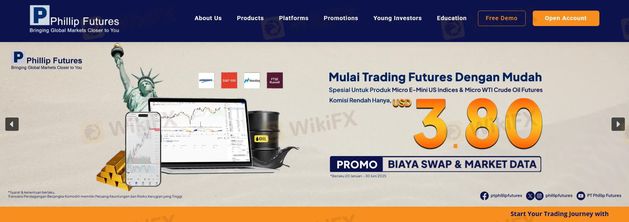 Phillip Futures Information