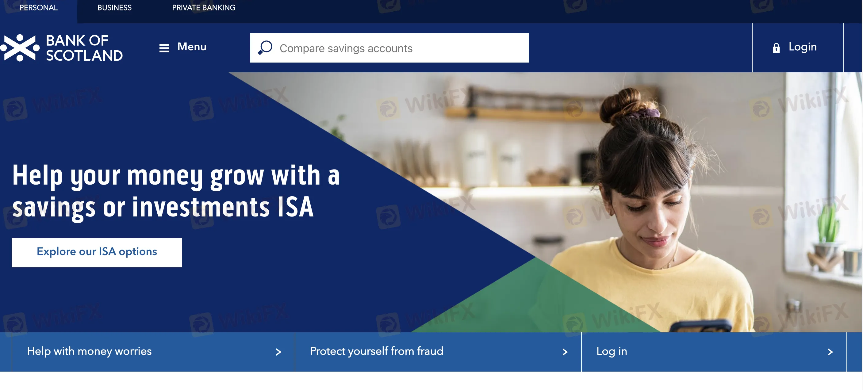 Informations sur la Bank of Scotland