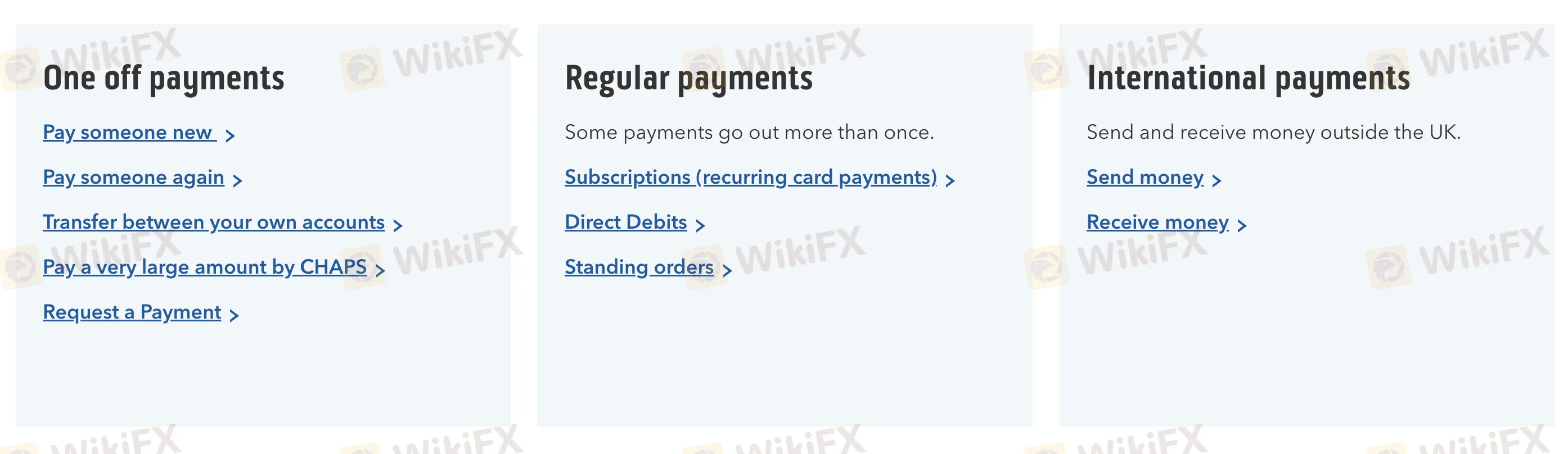 Deposit and Withdrawal