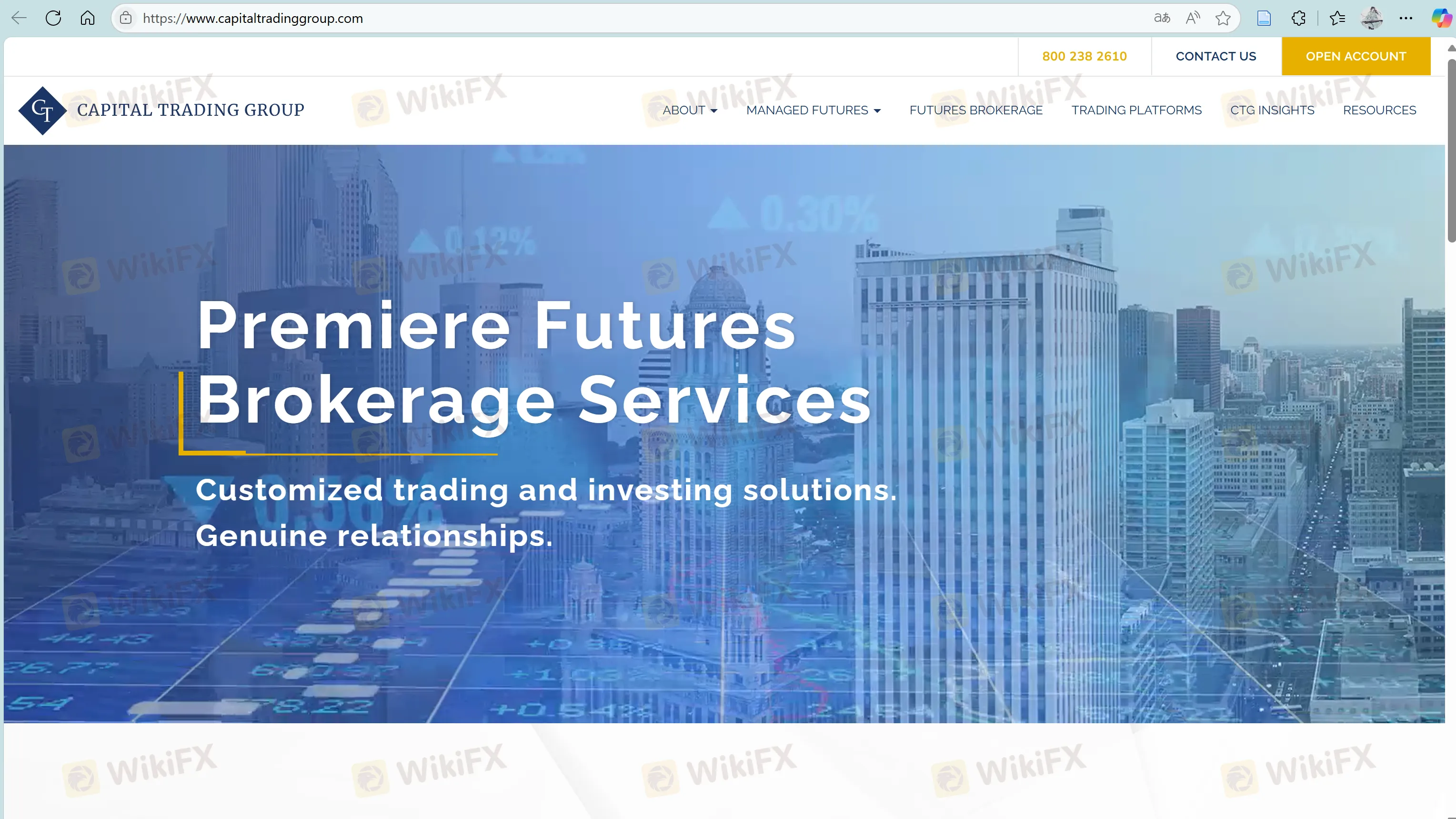 CTG's homepage