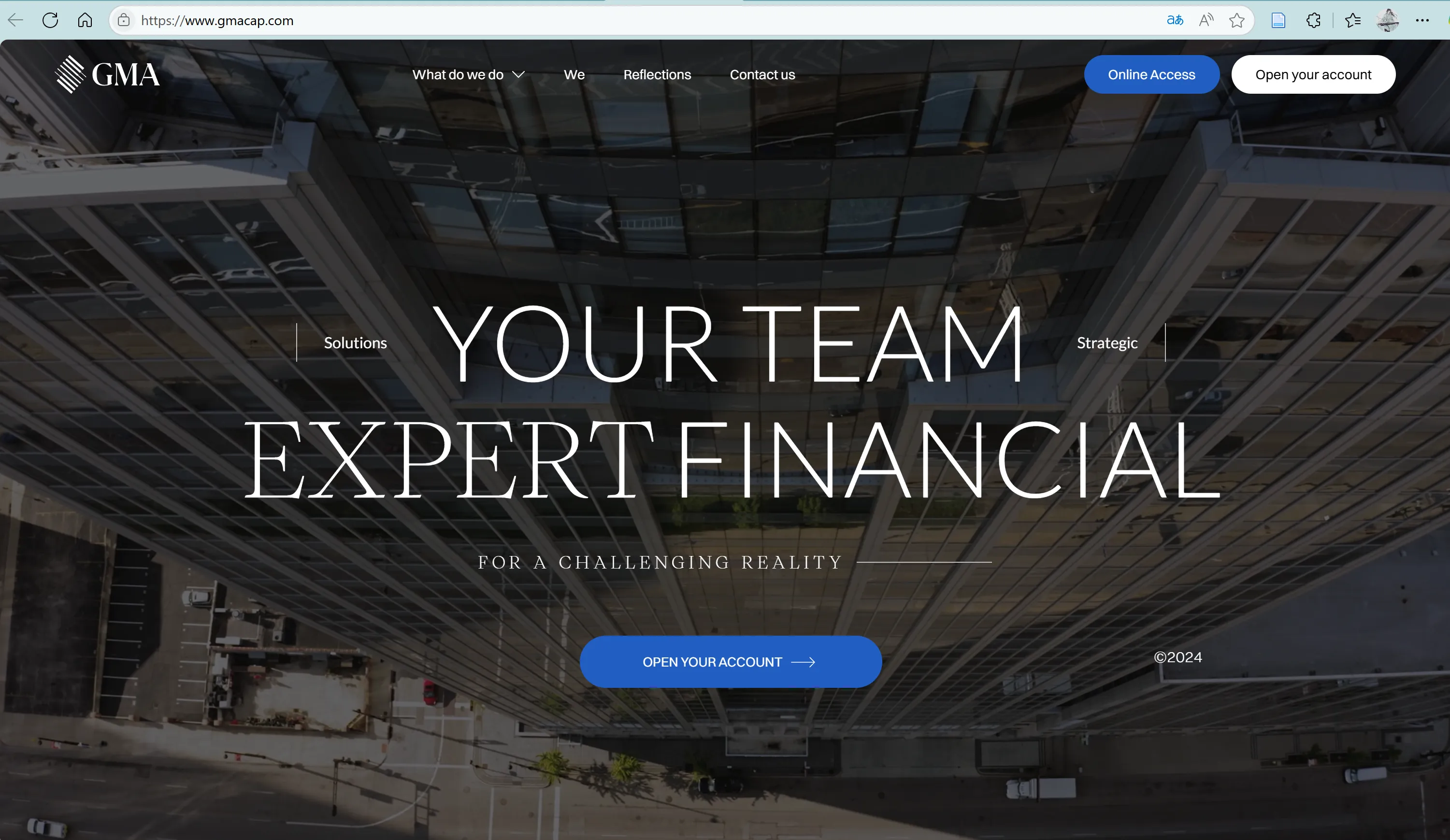 GMA CAPITAL's homepage GMA CAPITAL's homepage