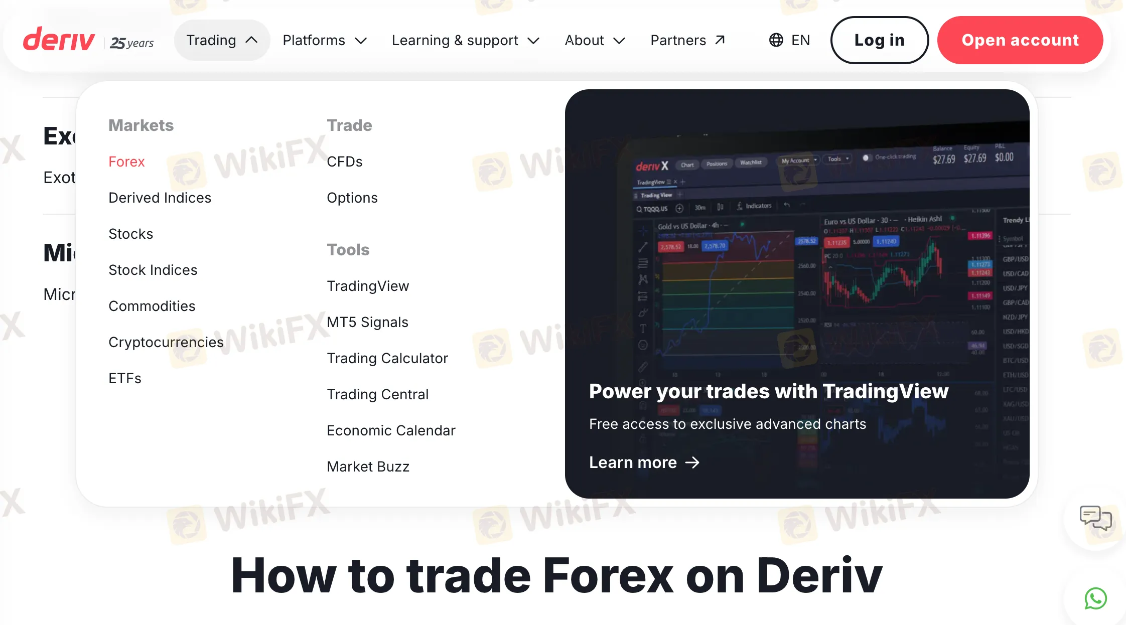 What Can I Trade on Deriv?