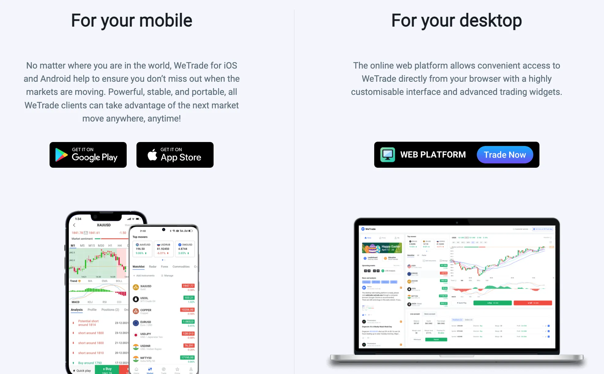 WeTrade  플랫폼