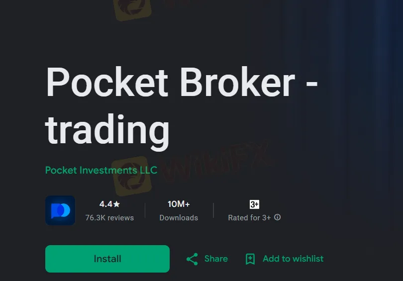 Pocket Broker Trading App