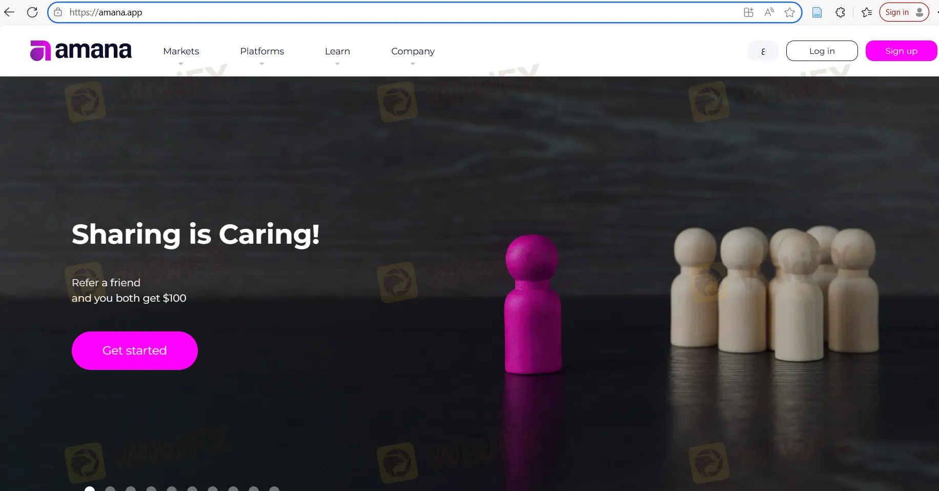 amana's homepage