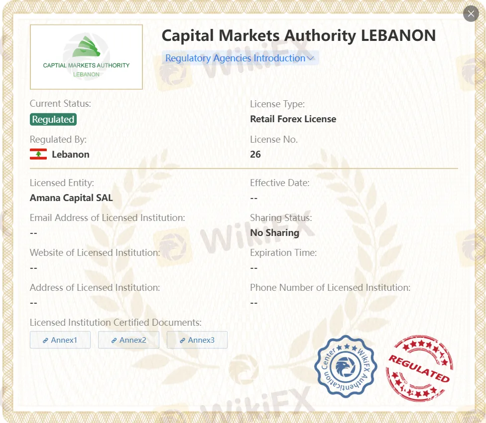 Regulated by CMA