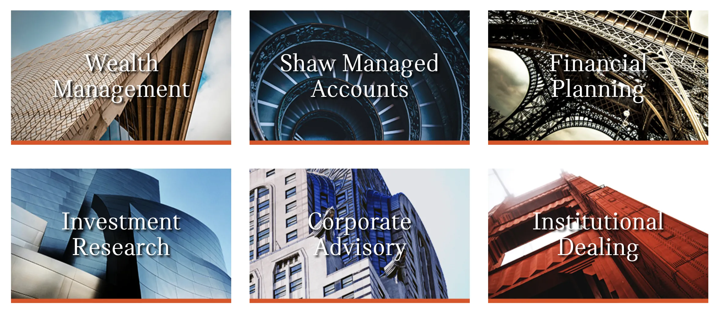 Shaw and Partners 服務