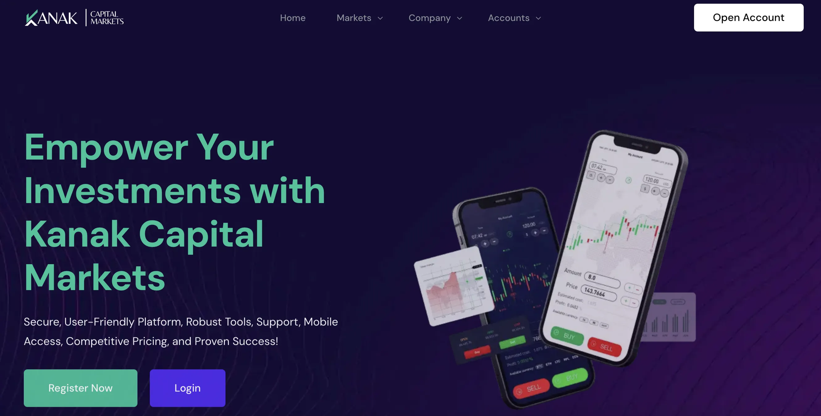 Kanak Capital Markets beranda