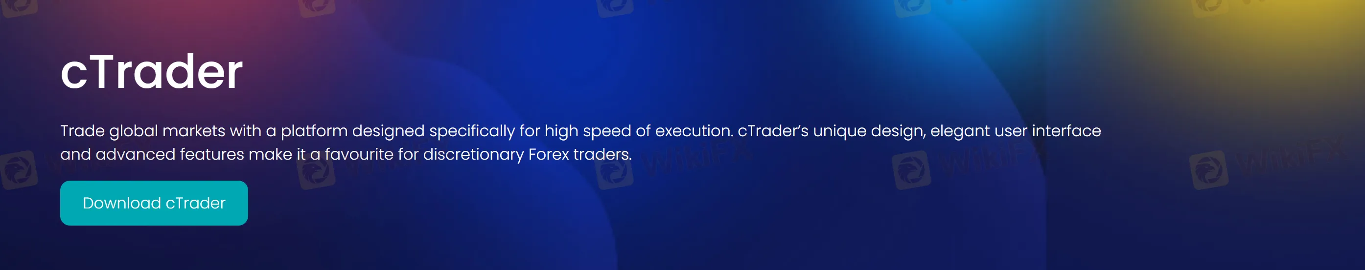 cTrader platform