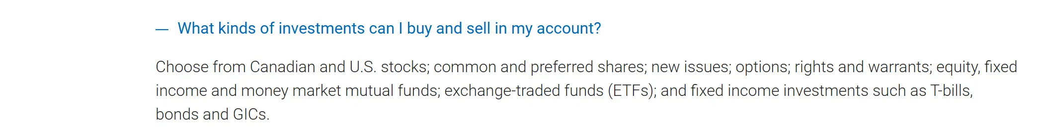 stocks