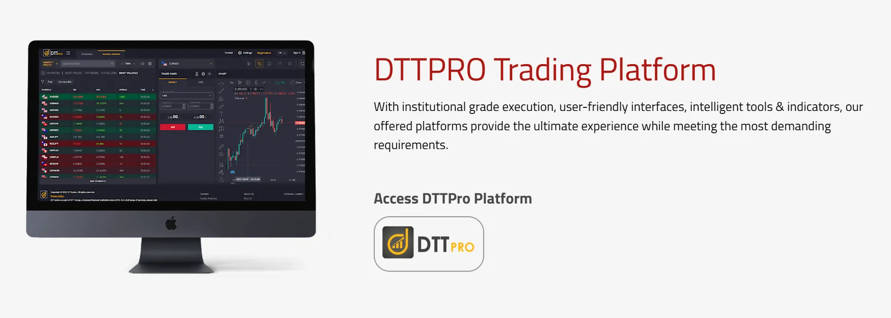 Nền Tảng Giao Dịch DTTPRO Nền Tảng Giao Dịch DTTPRO