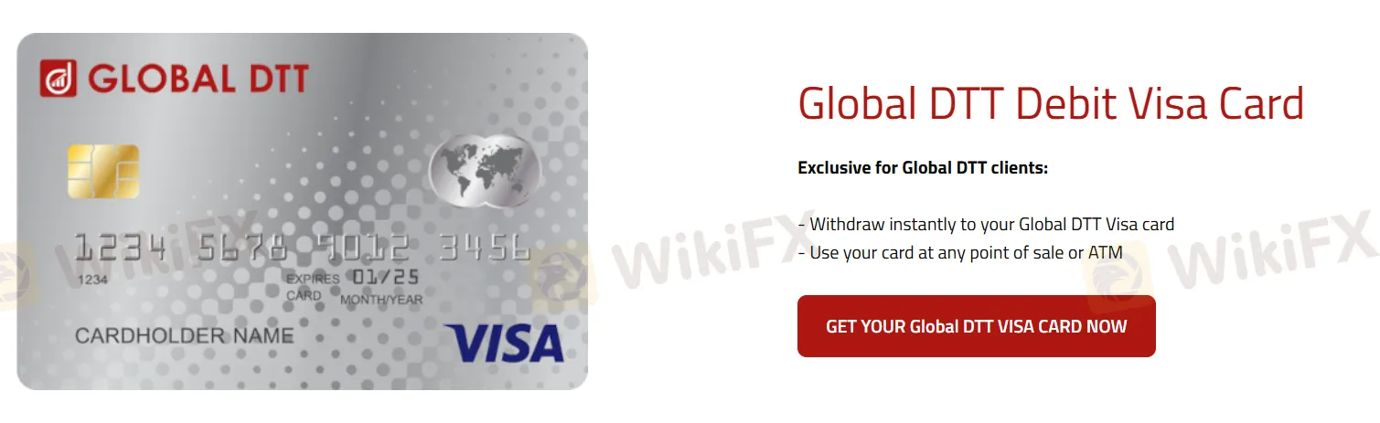 Kartu Debit Visa Global DTT
