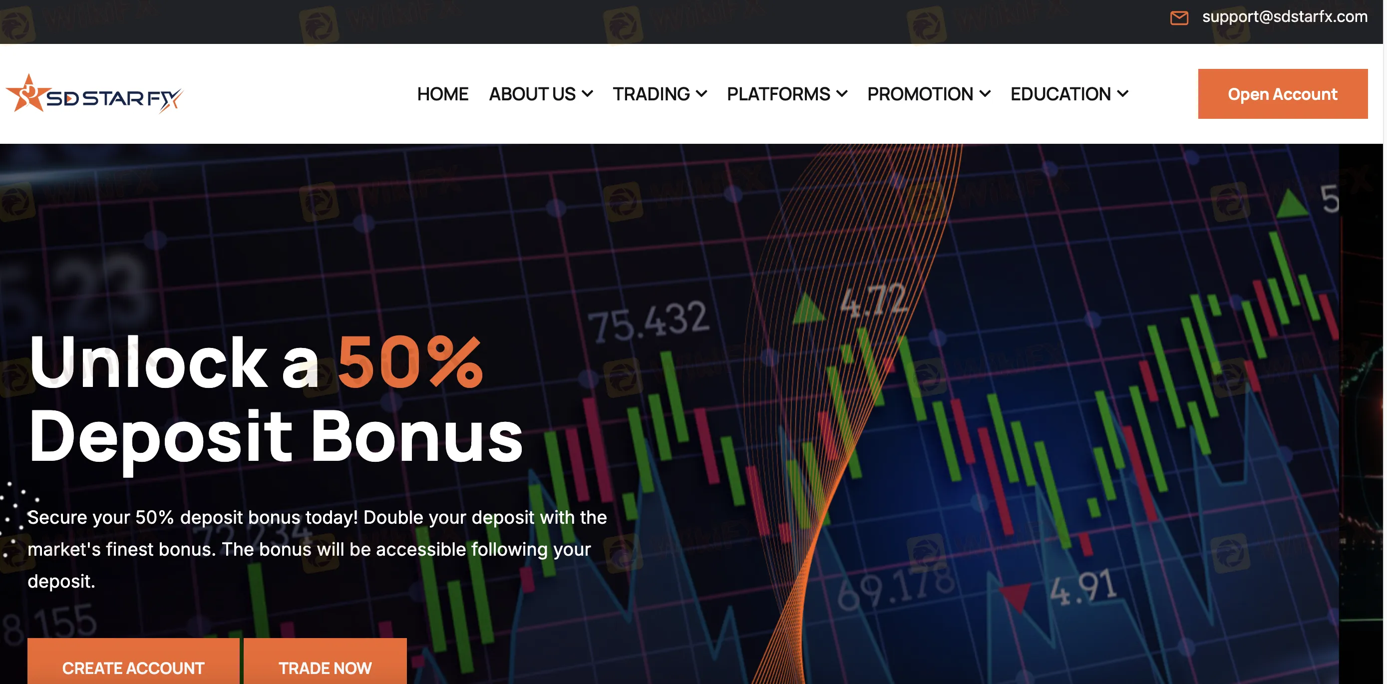 SDstar FX's homepage