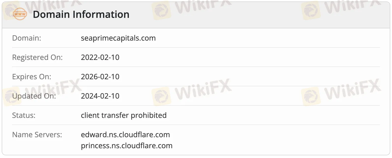 Информация о домене