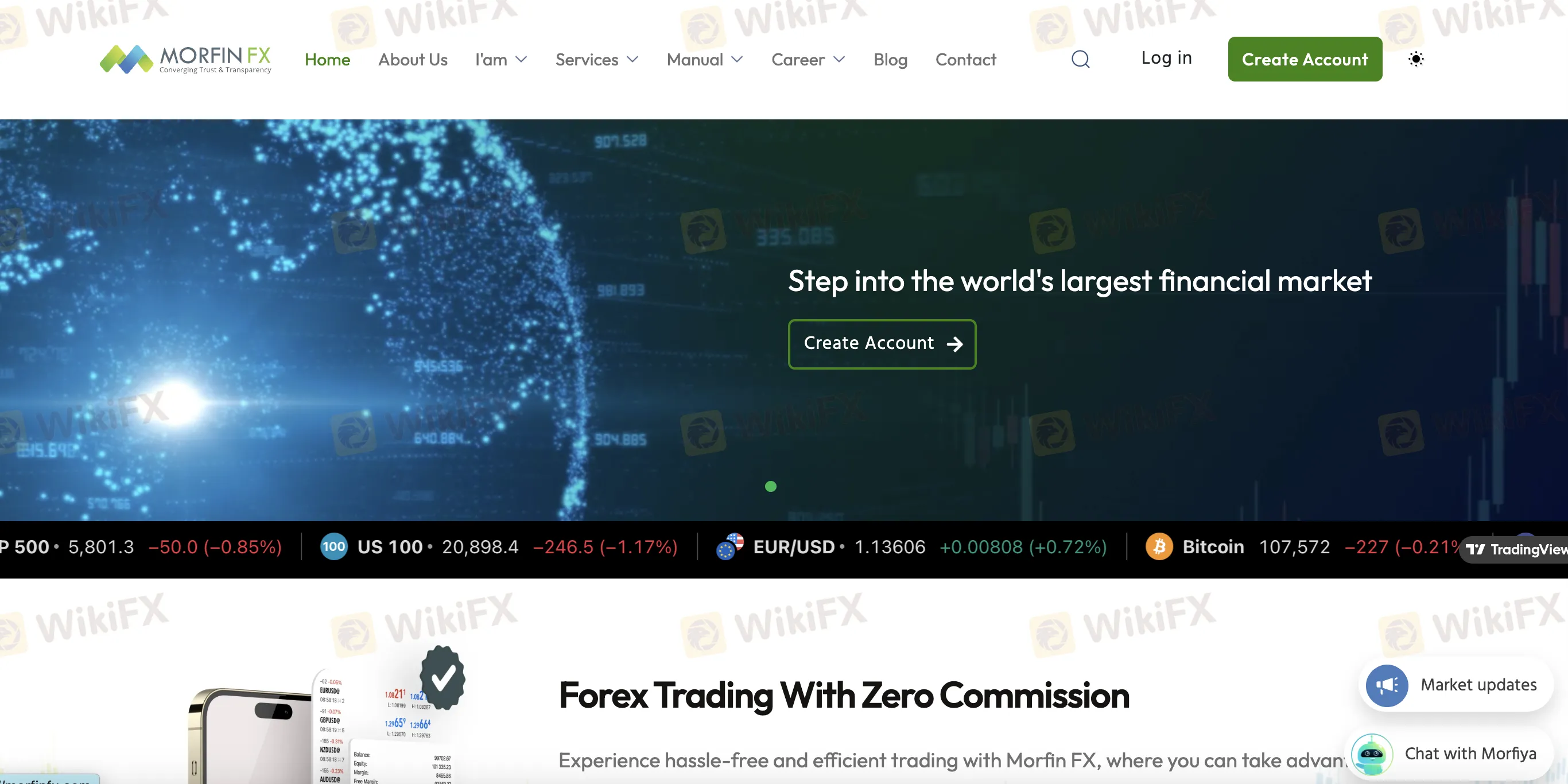 Morfin FX's homepage