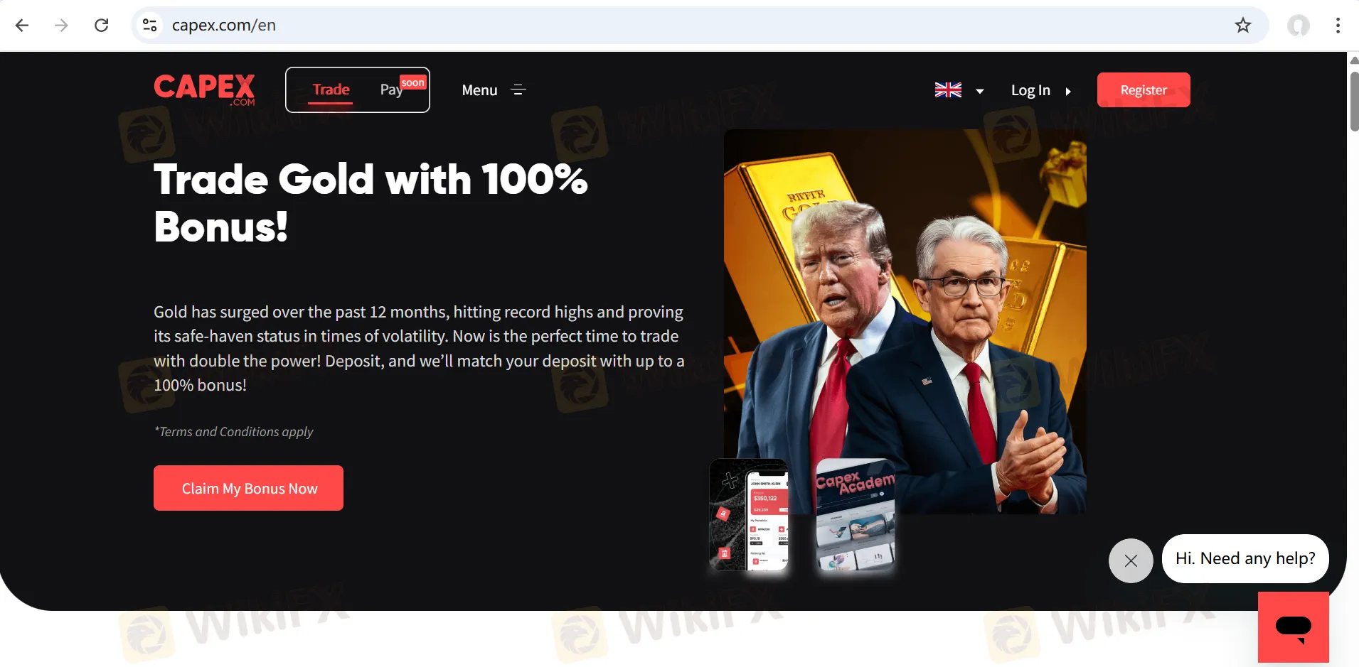 Informações sobre Capex