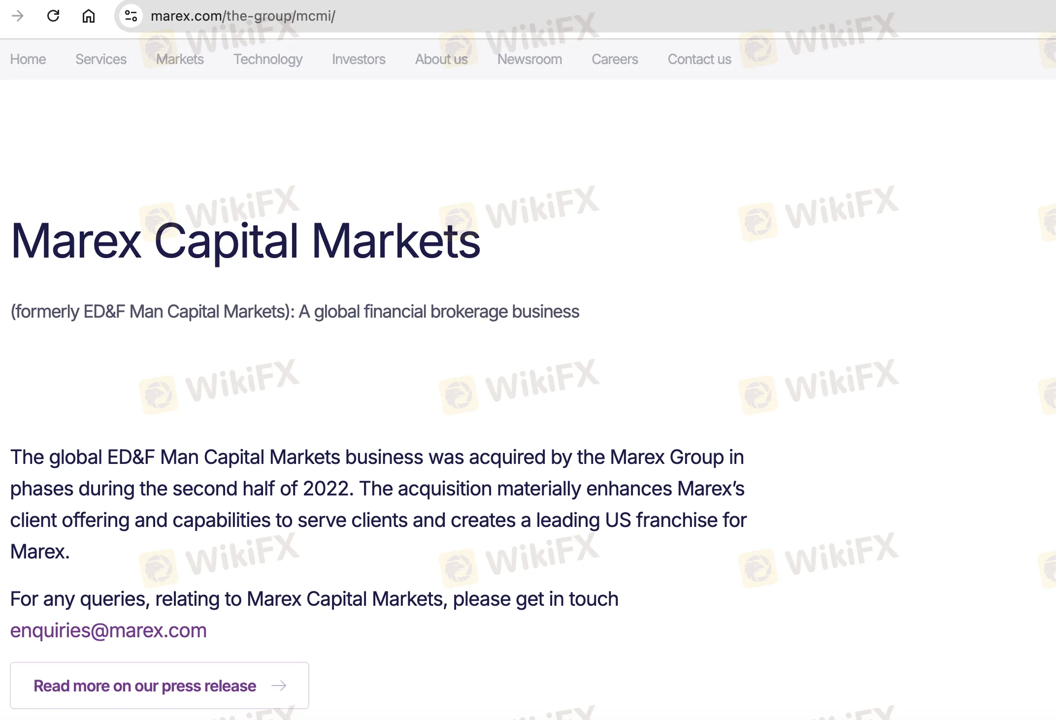 ED&F Man's homepage