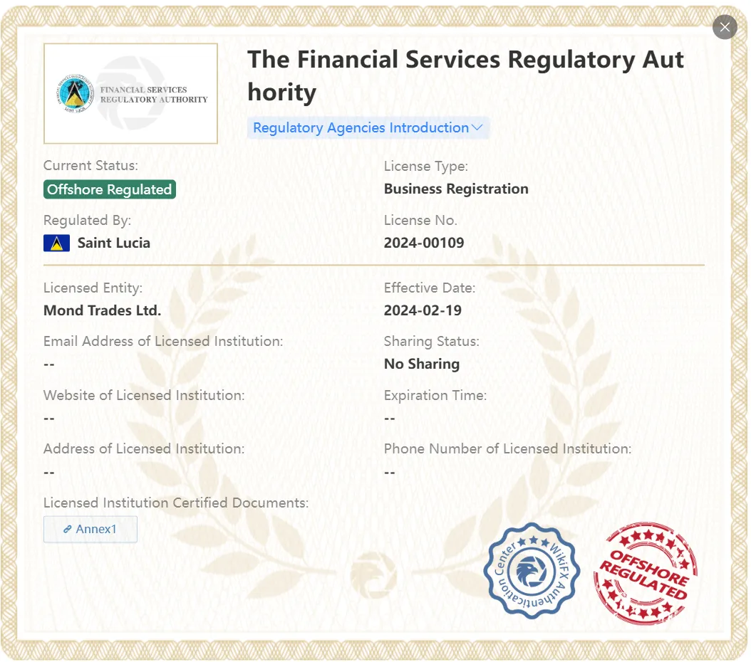 Оффшорное регулирование Финансовым регуляторным управлением Оффшорное регулирование Финансовым регуляторным управлением