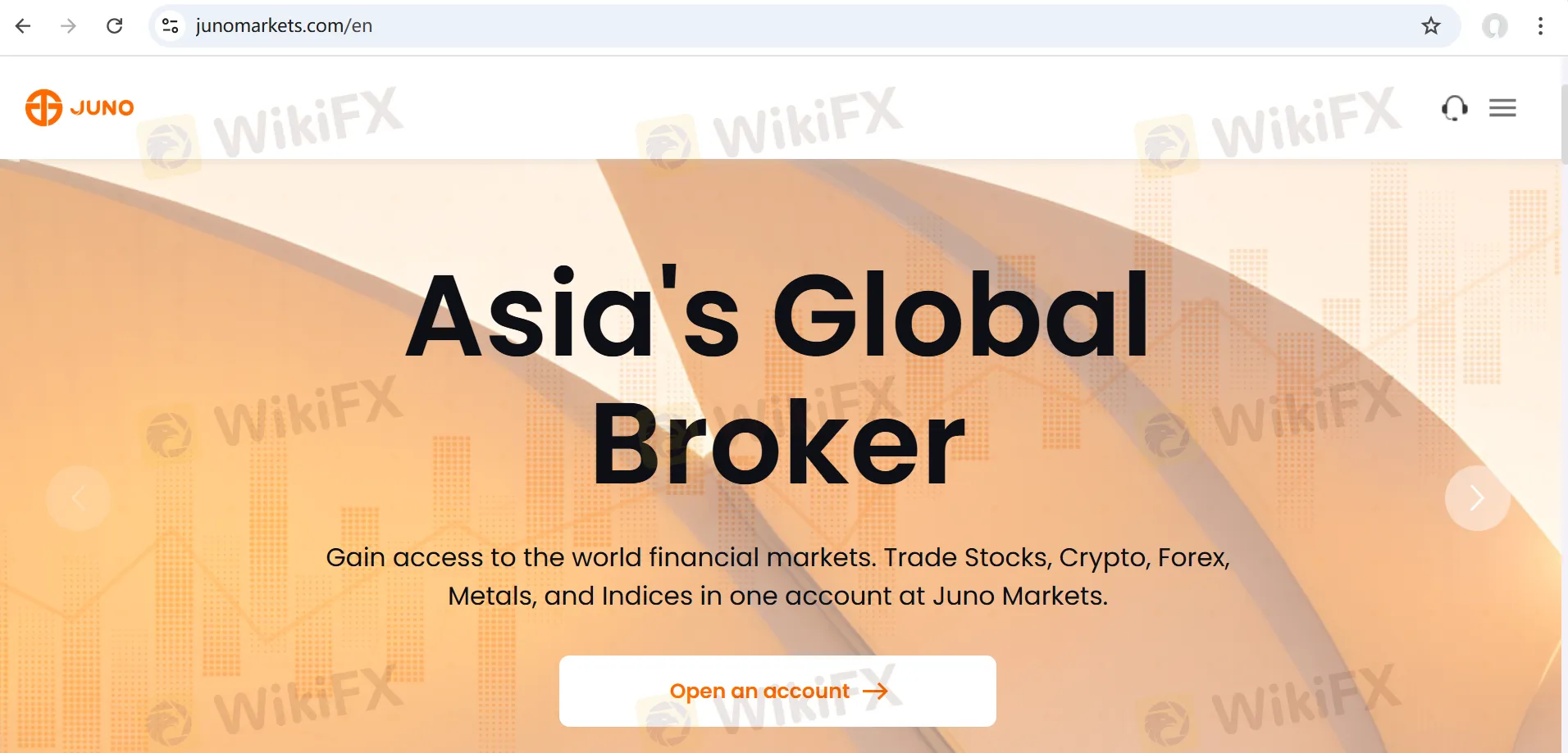 Juno Markets Impormasyon