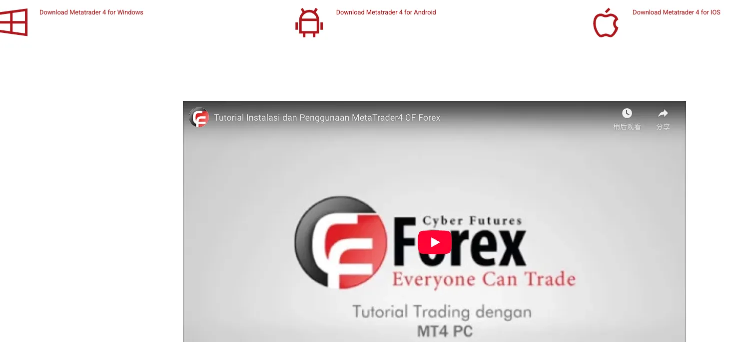 CFForex平台 CFForex平台