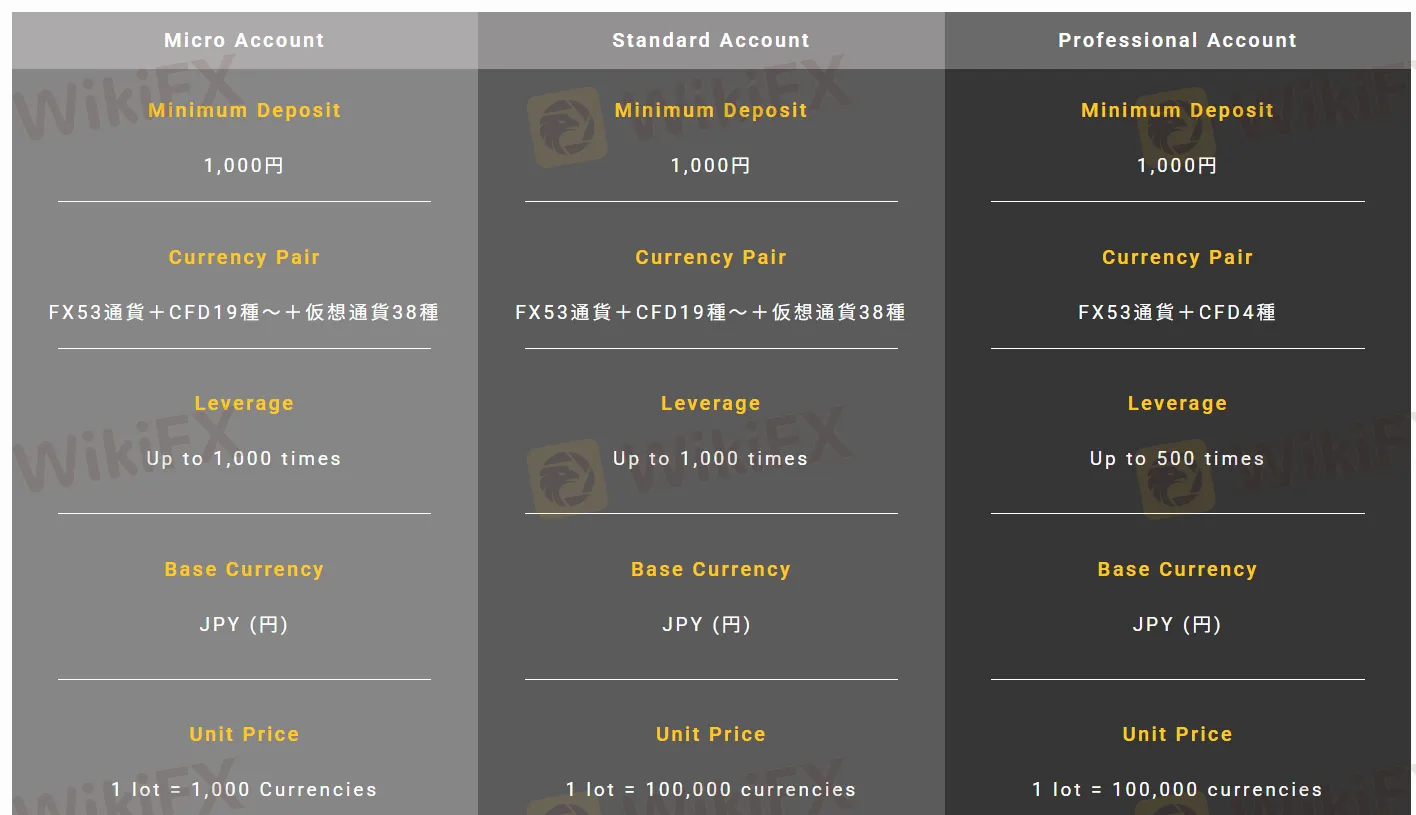 Account Types
