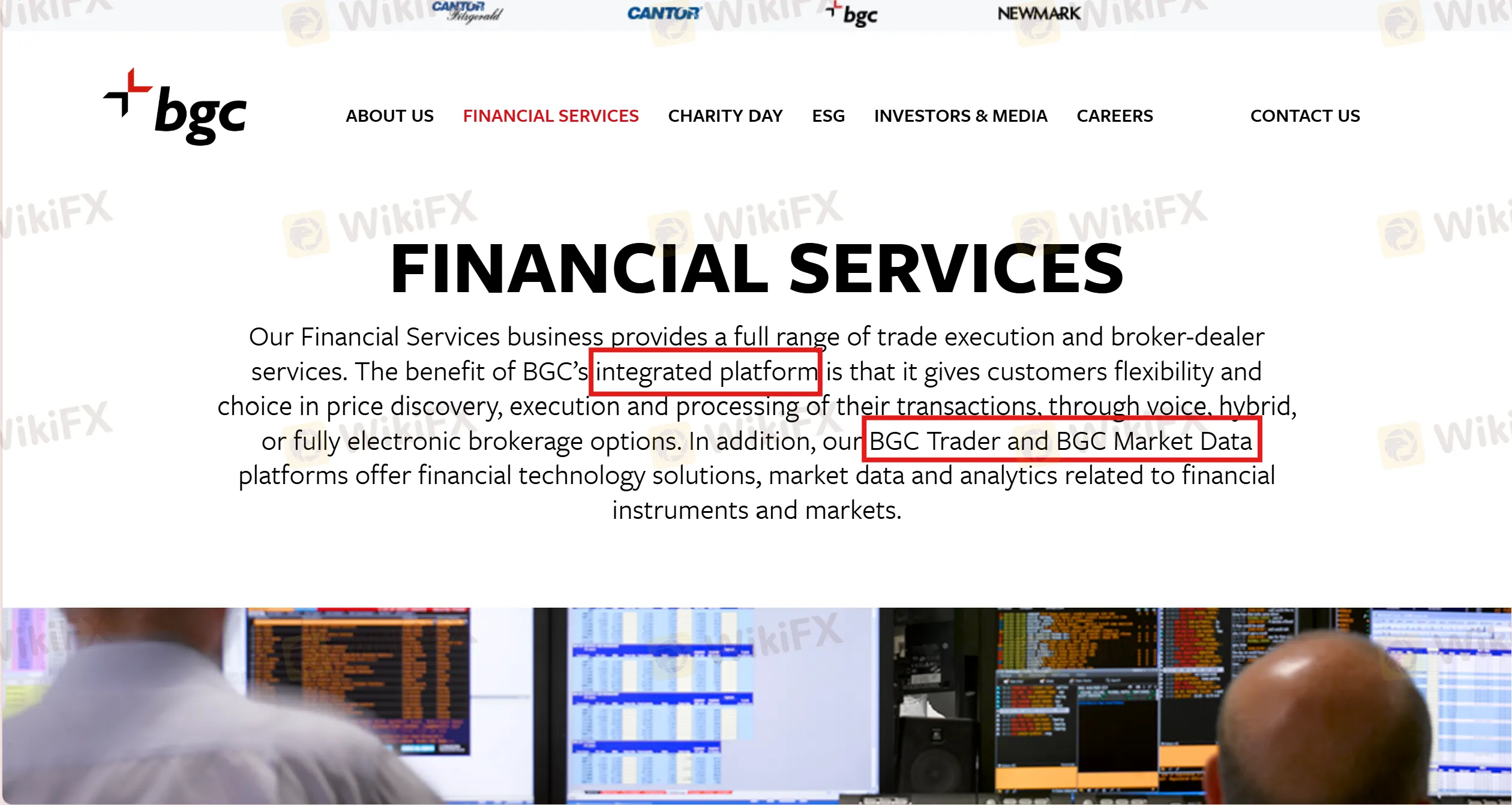 Plateforme de trading