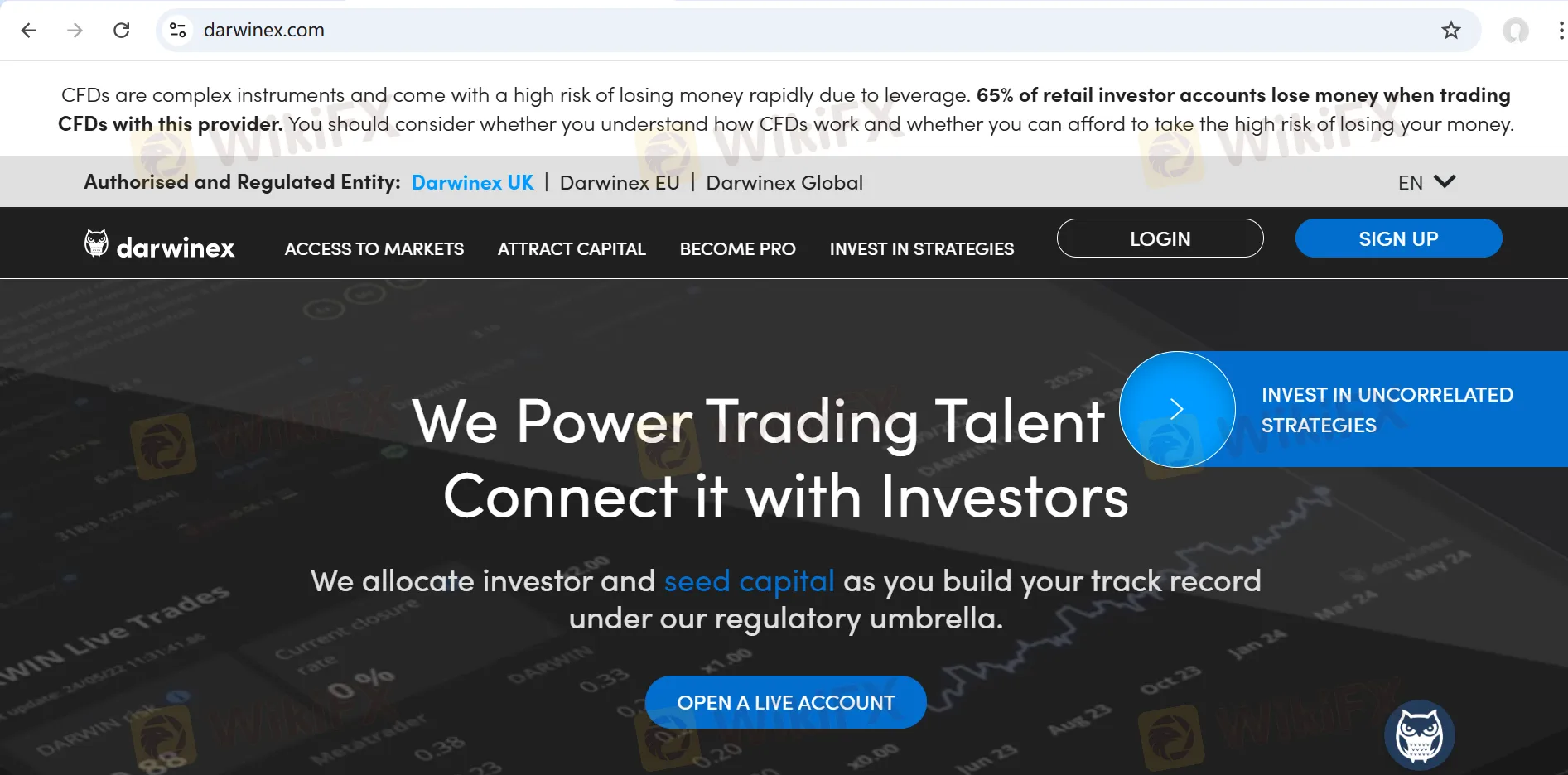 Darwinex Information