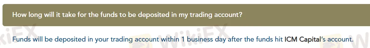 Deposit and Withdrawal