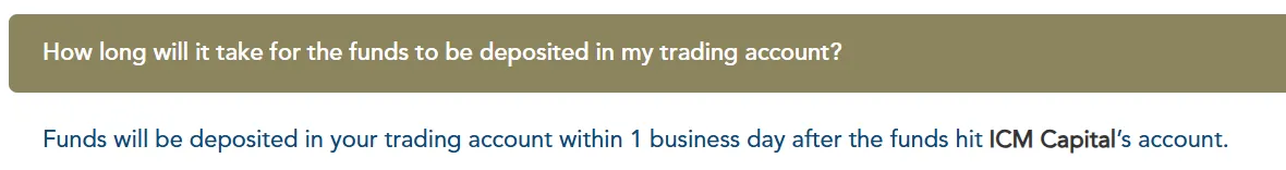 Deposit and Withdrawal Deposit and Withdrawal