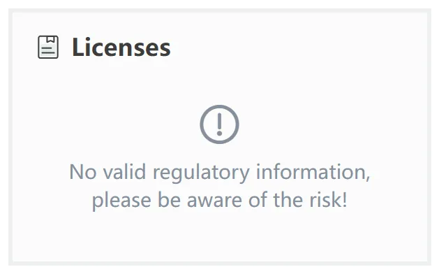 license
