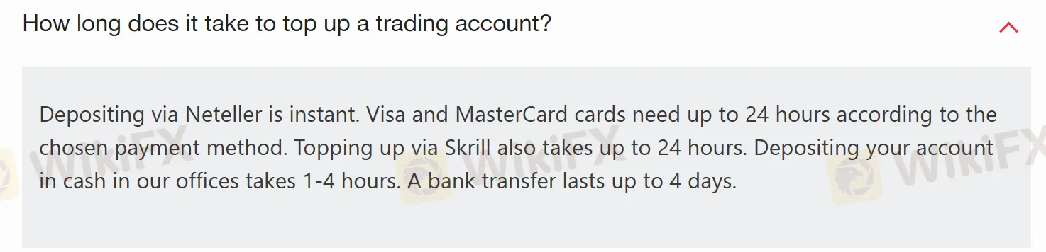 Deposit dan Penarikan