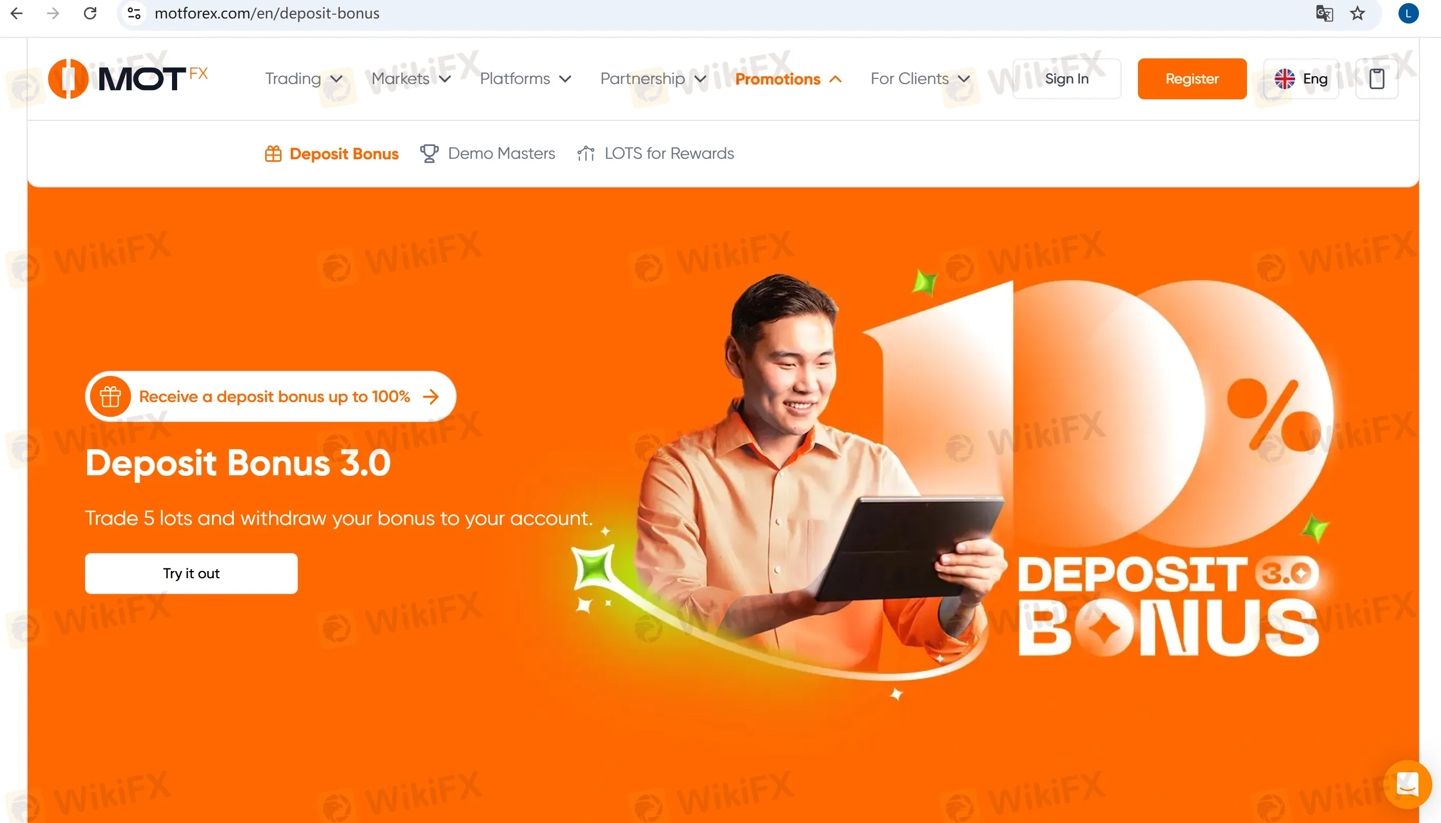 Deposit Bonus